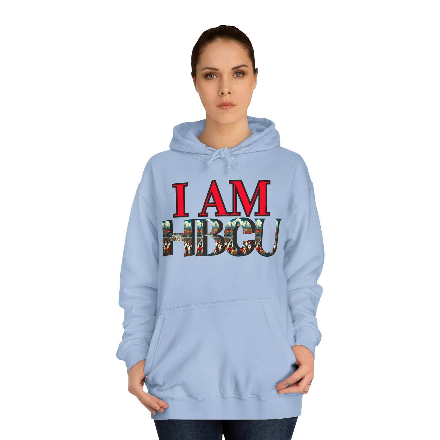 I Am HBCU" Hoodie – Celebrate Your Legacy in Comfort and Style