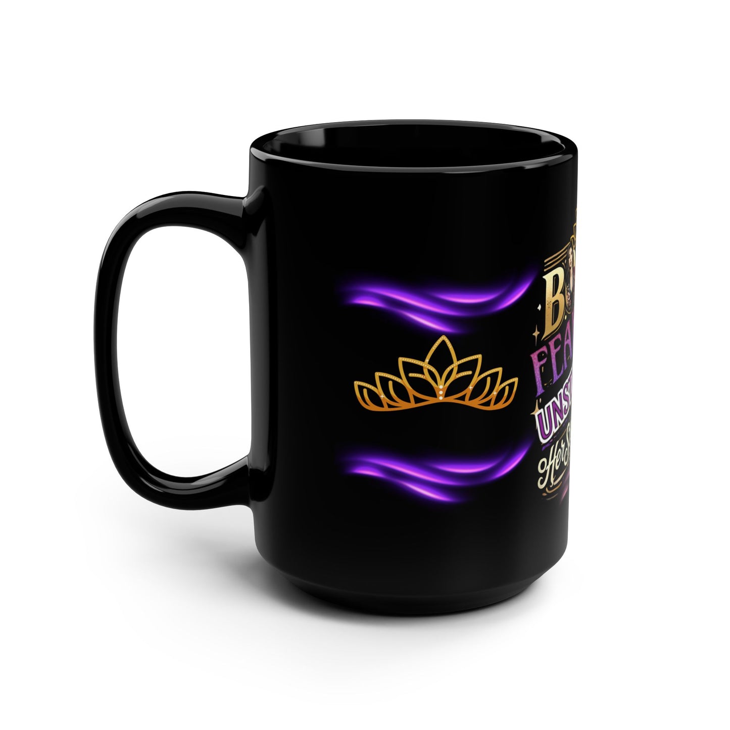 Bold Fearless Unstoppable Women's Empowerment Coffee Mug – Her Story Matters Motivational Cup