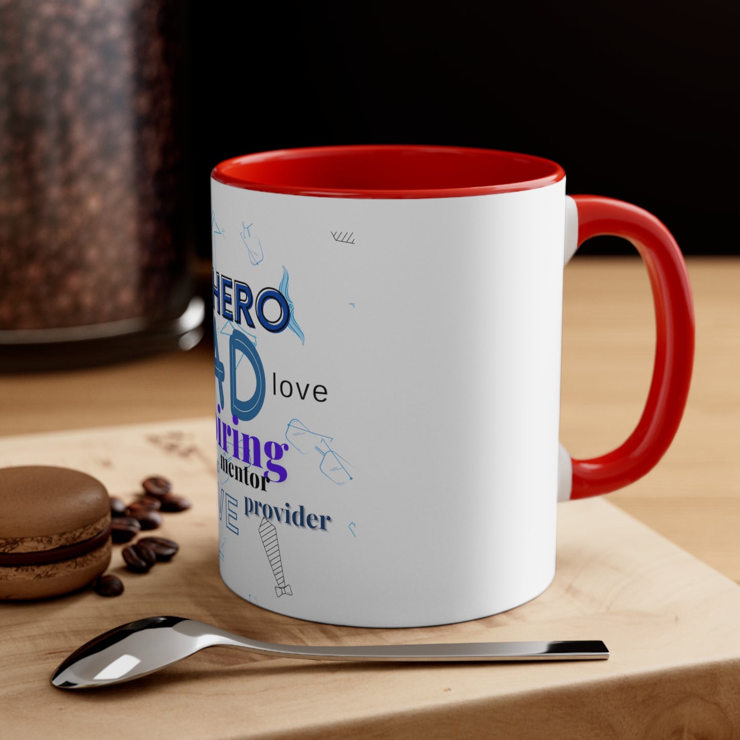 Hero Dad" Coffee Mug – The Perfect Father’s Day or Birthday Gift for Dad