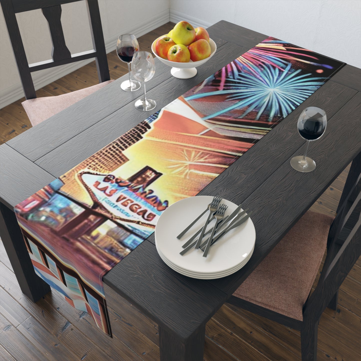 Las Vegas Table Runner (Cotton, Poly)