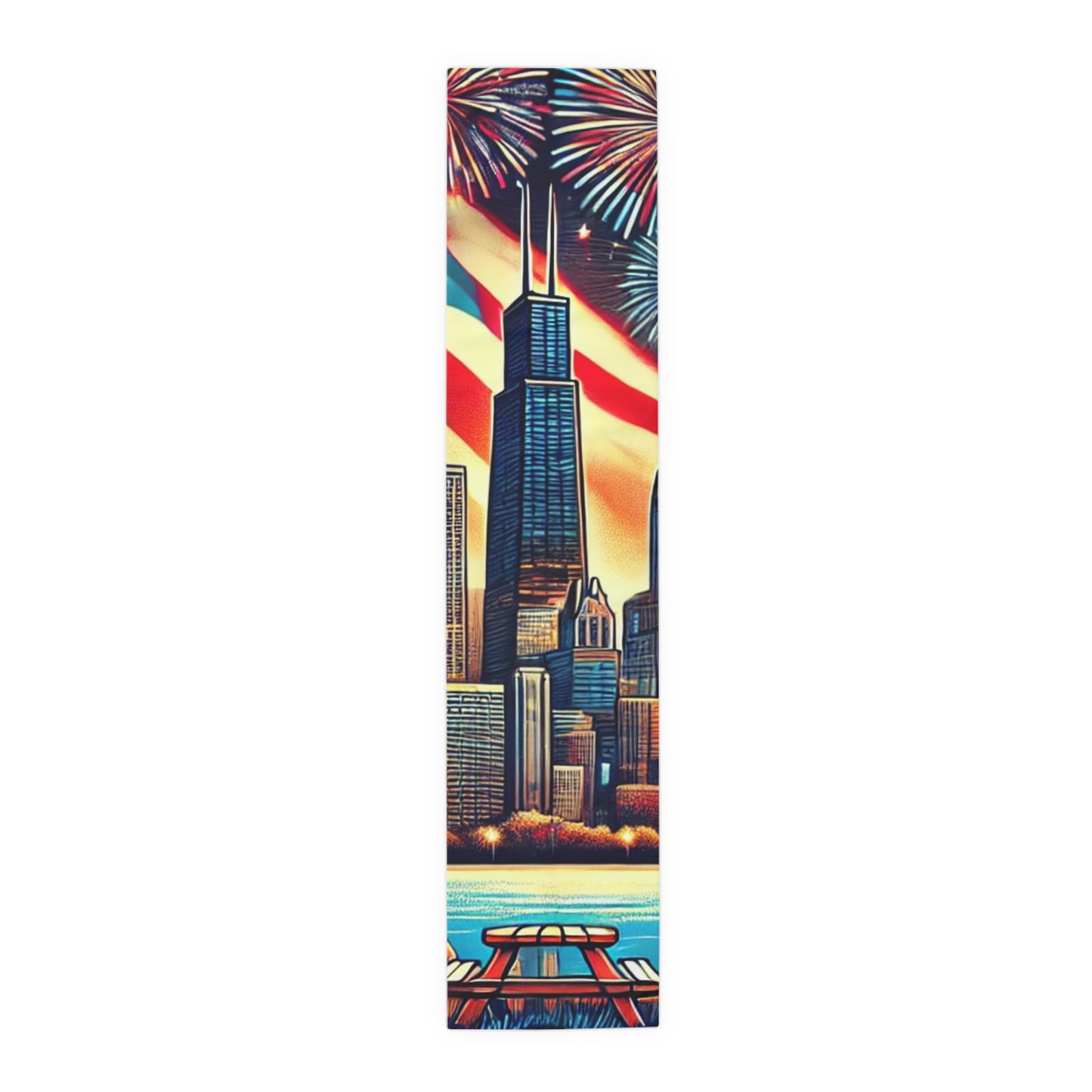Chicago Table Runner (Cotton, Poly)