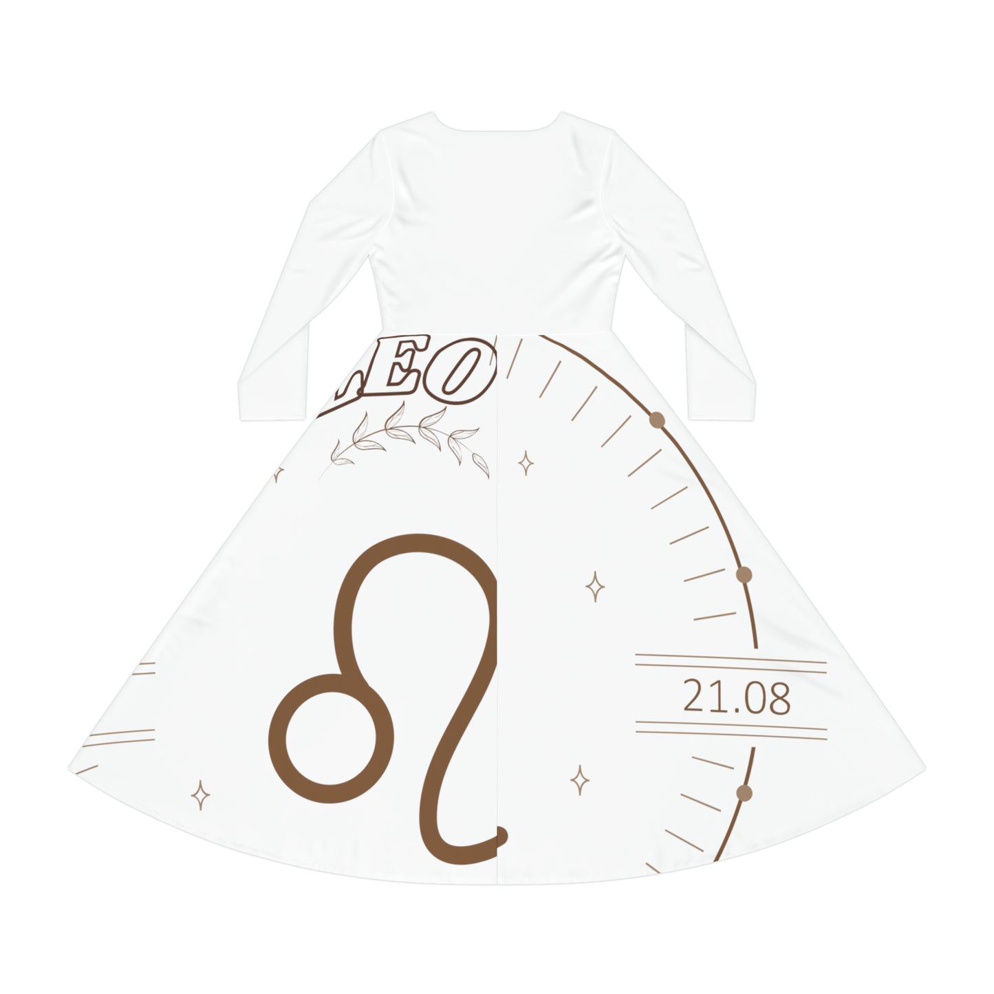"LEO" Women's Long Sleeve Dress