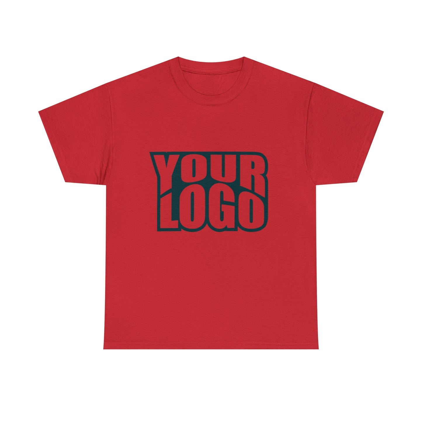 Personalize Company Logo Heavy Cotton Tee