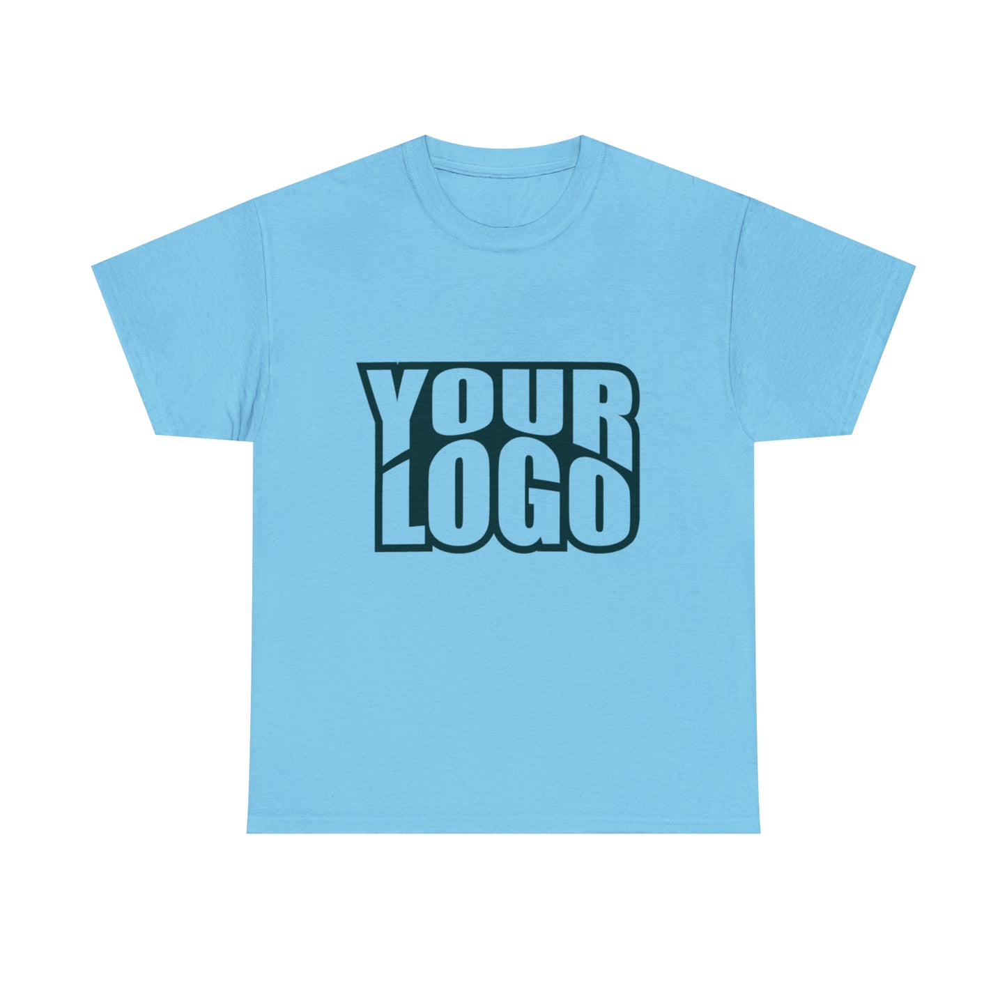 Personalize Company Logo Heavy Cotton Tee