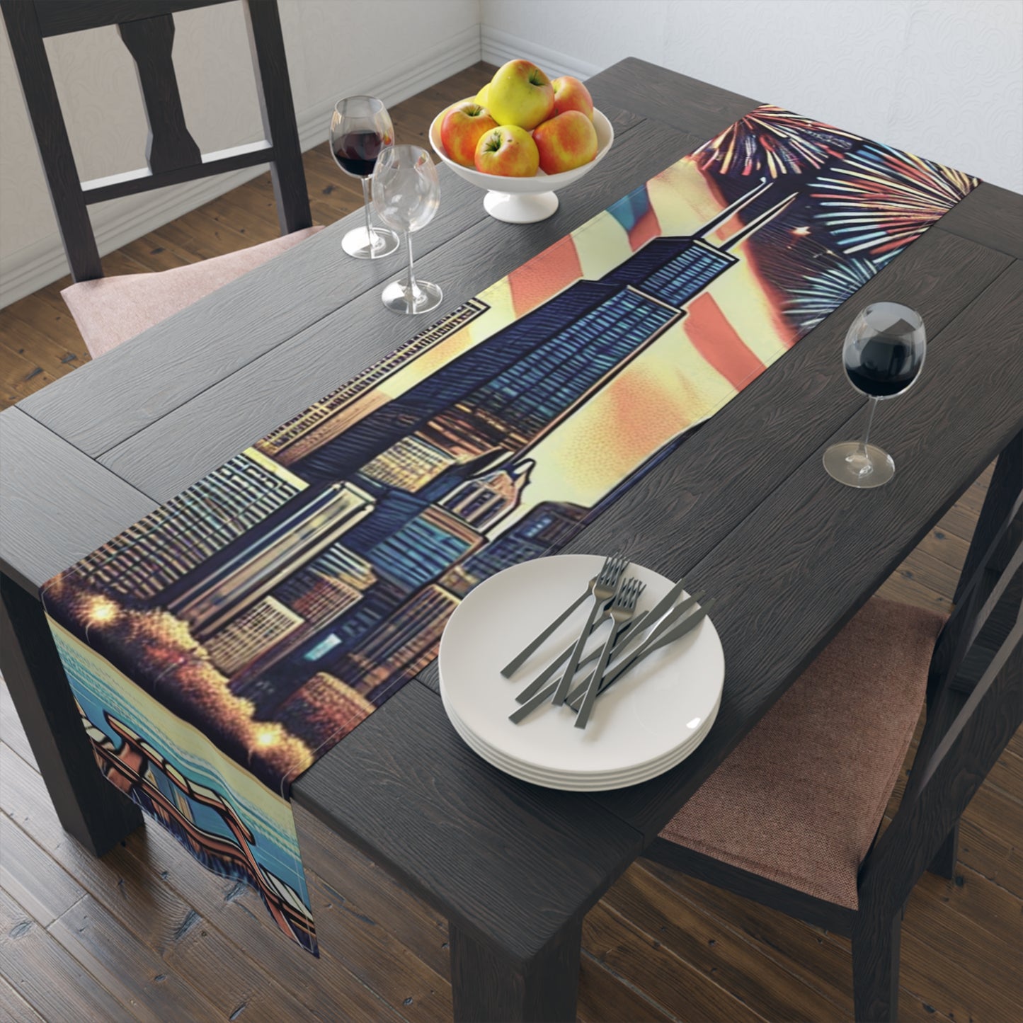 Chicago Table Runner (Cotton, Poly)