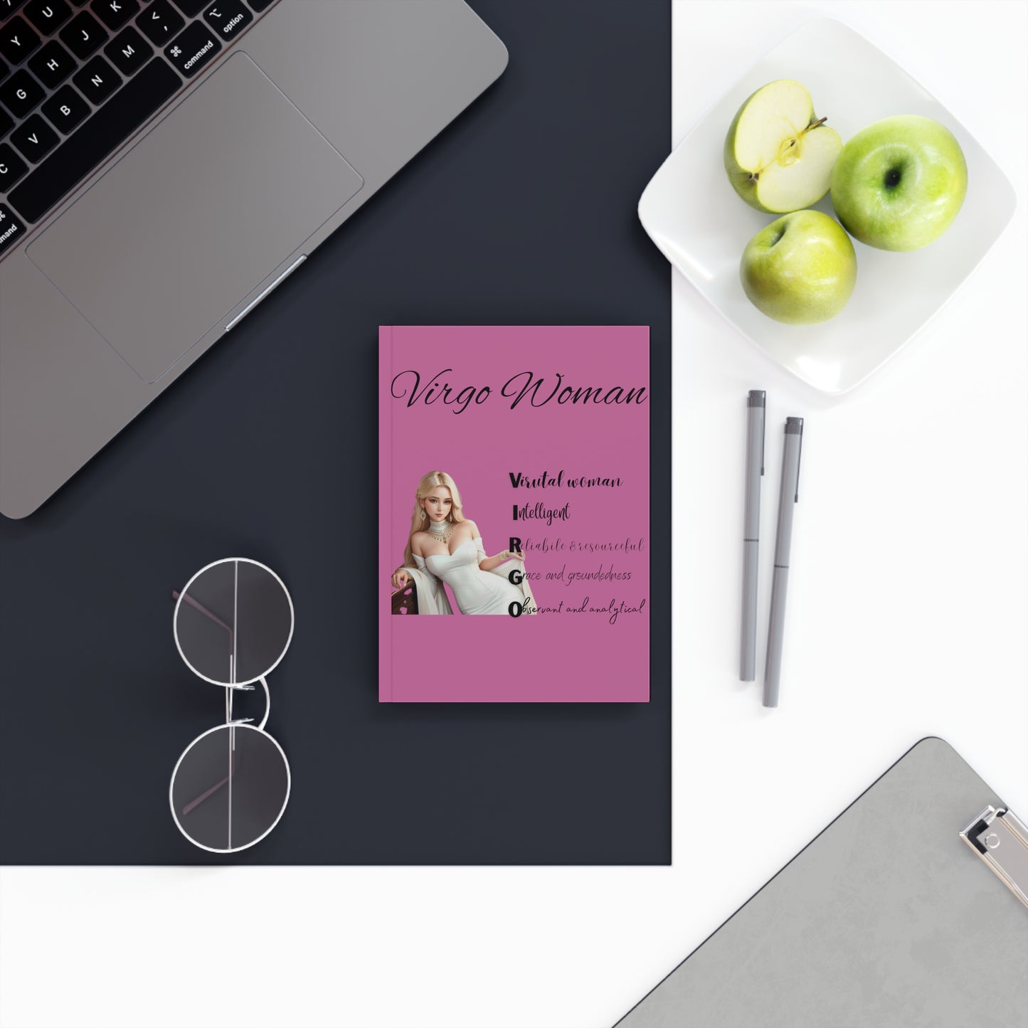 Virgo Woman: Hard Backed Journal