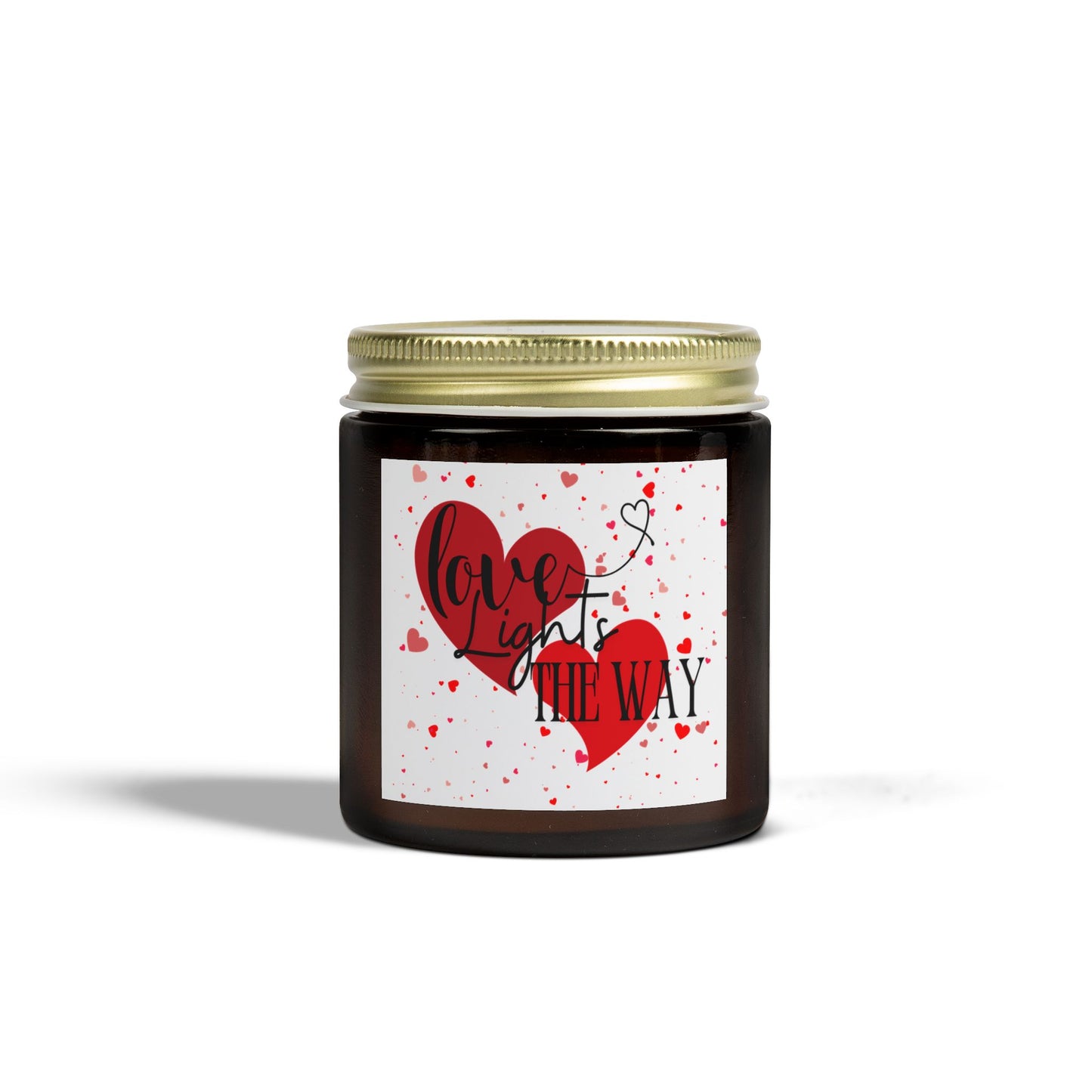 "Romantic Scented Candle - 'Love Lights the Way' for Valentine’s Day Gifts"