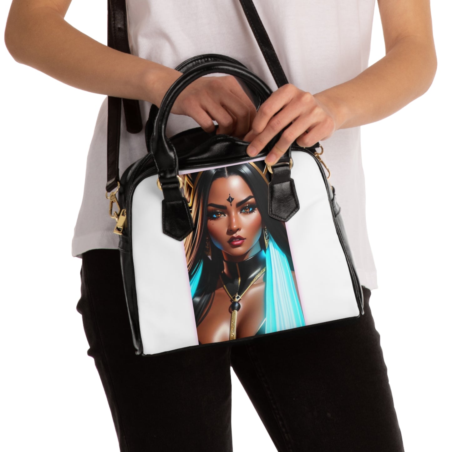 "Cancer" Zodiac Shoulder Handbag