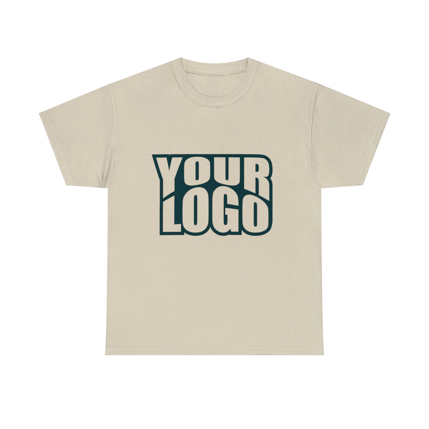 Personalize Company Logo Heavy Cotton Tee