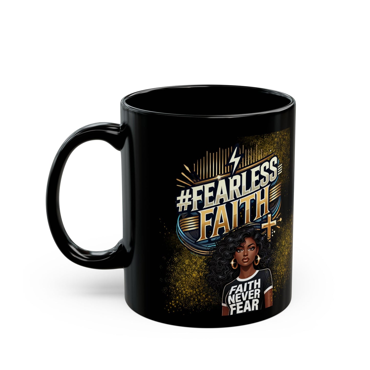 Fearless Faith Coffee Mug – Empowering & Inspirational Gift for Women