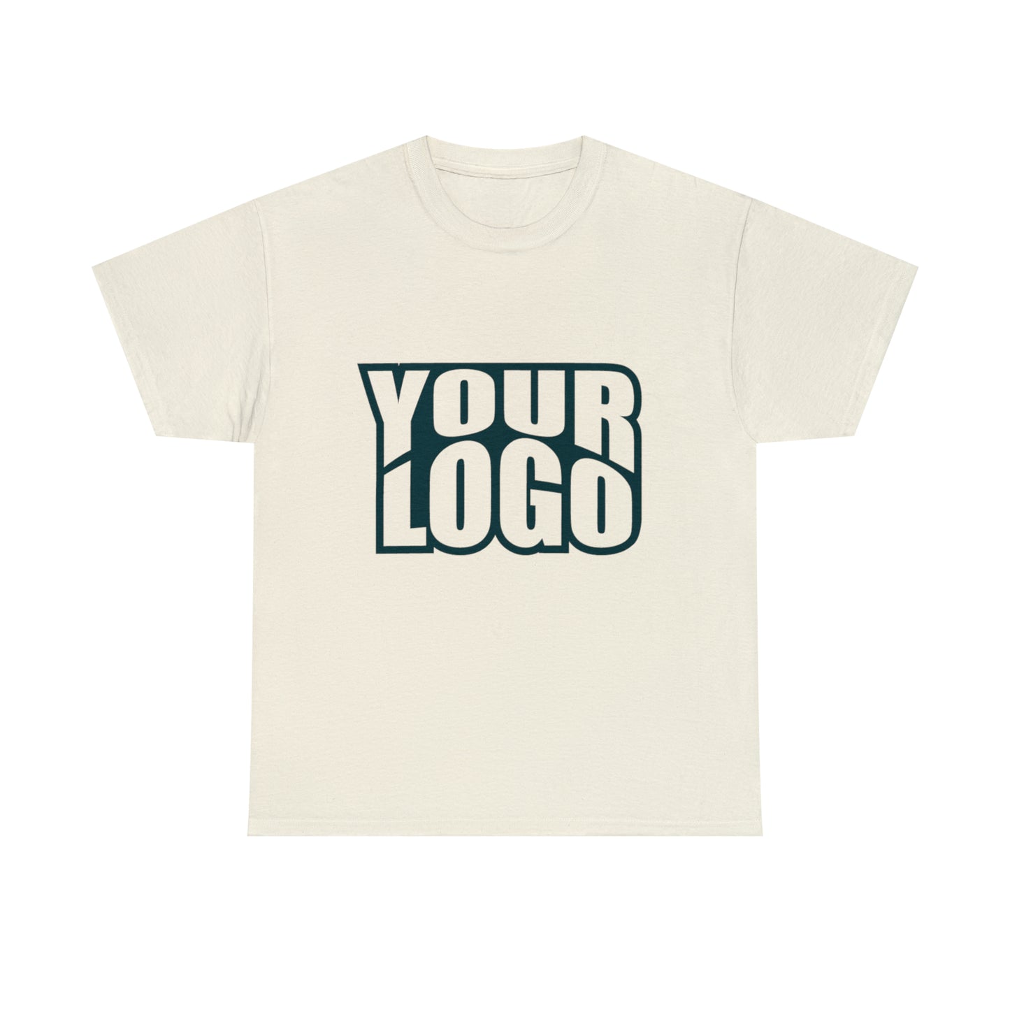 Personalize Company Logo Heavy Cotton Tee