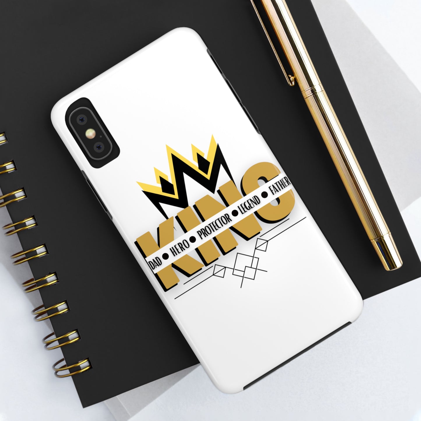 King" Phone Case – Durable, Stylish Protection for the King in Your Life