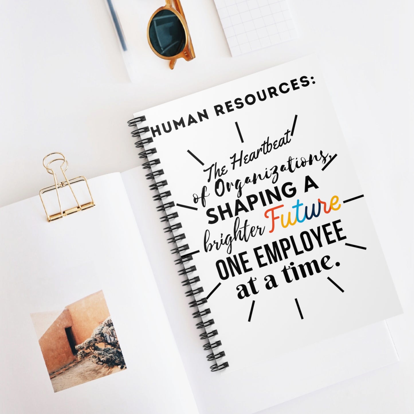 HR: Spiral Notebook - Ruled Line