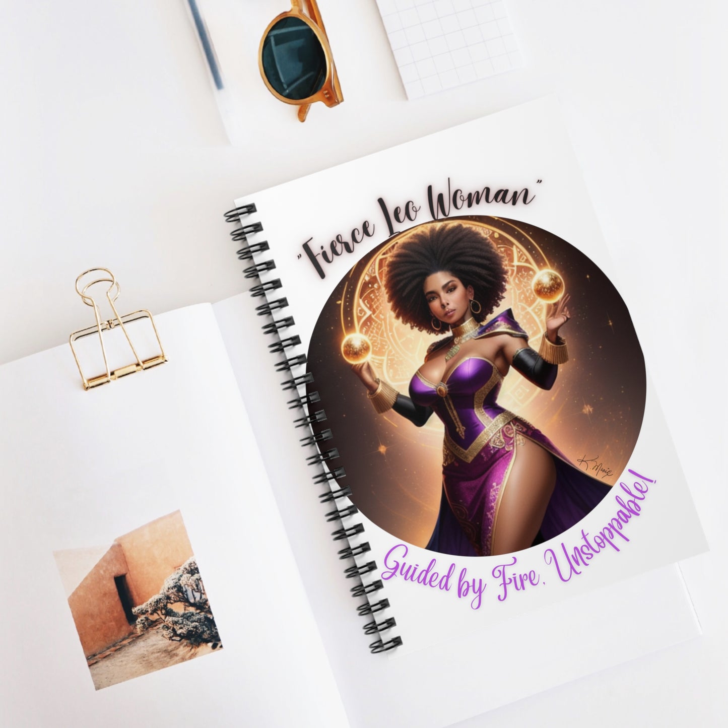 "LEO" Spiral Notebook - Ruled Line