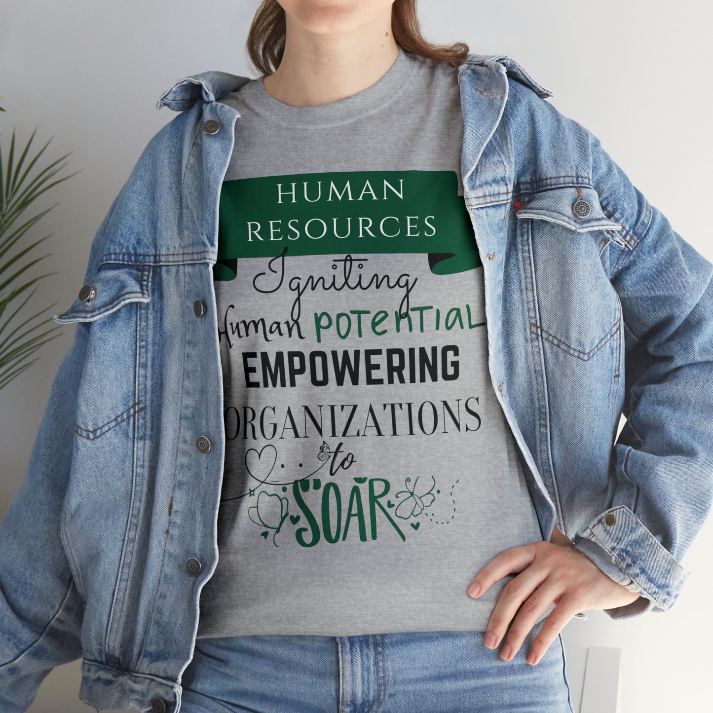 Human Resources Unisex Heavy Cotton Tee