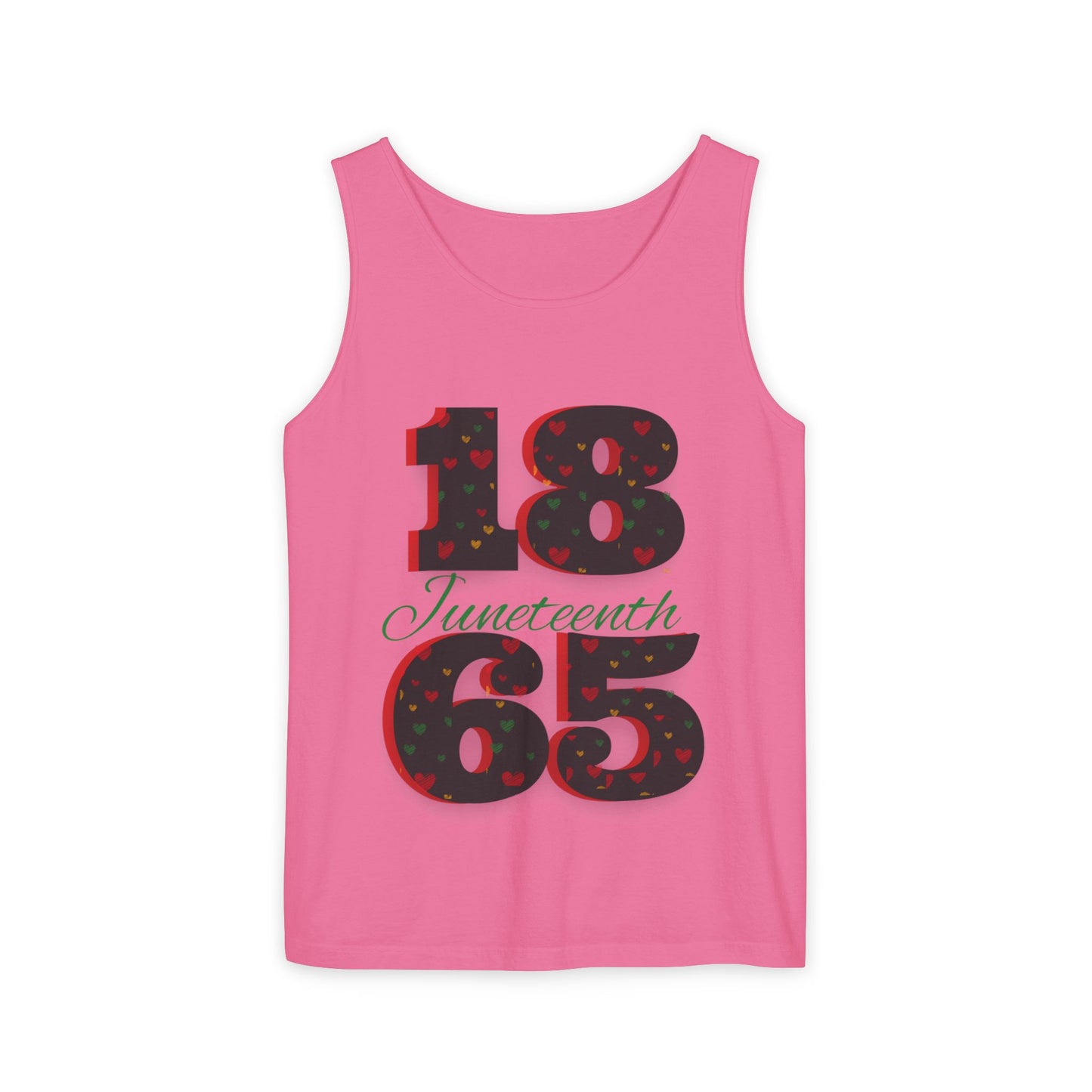Juneteenth 1865 Tank Top – Black History Celebration Sleeveless Tee