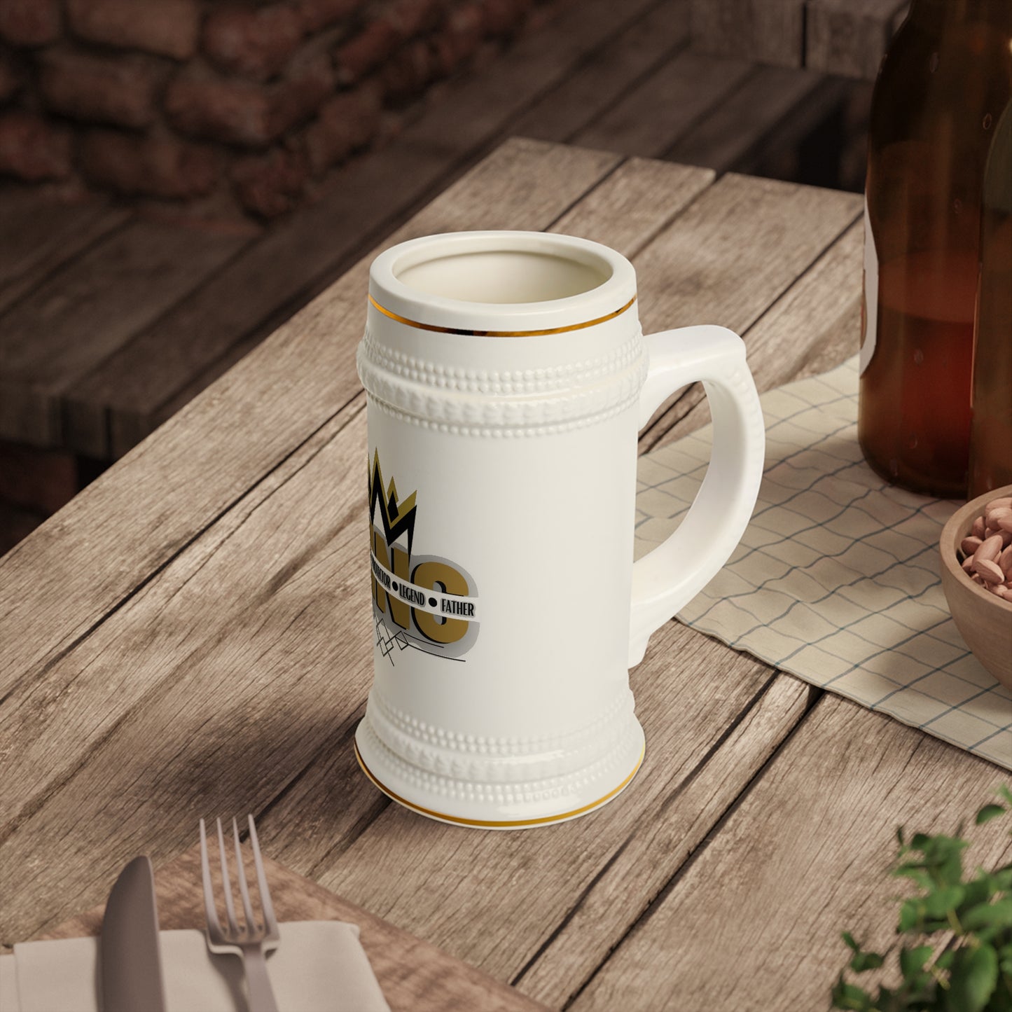 King" Beer Stein – A Regal Gift for Father’s Day or a Husband’s Birthday!