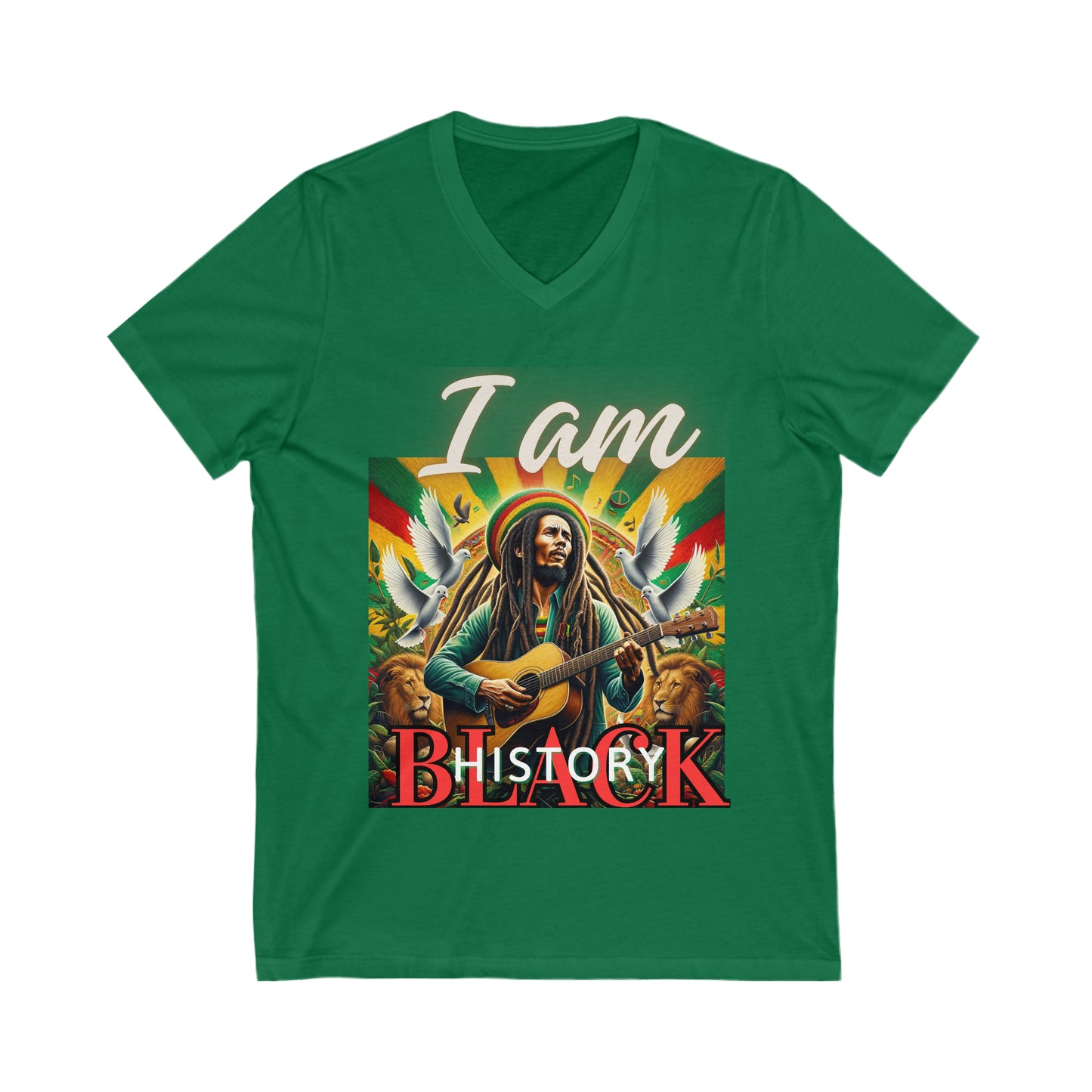 "I Am Black History Unisex T-Shirt: Celebrate Unity and Heritage