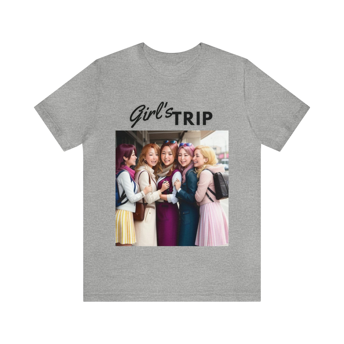 "Girl's Trip" Jersey Short Sleeve Tee