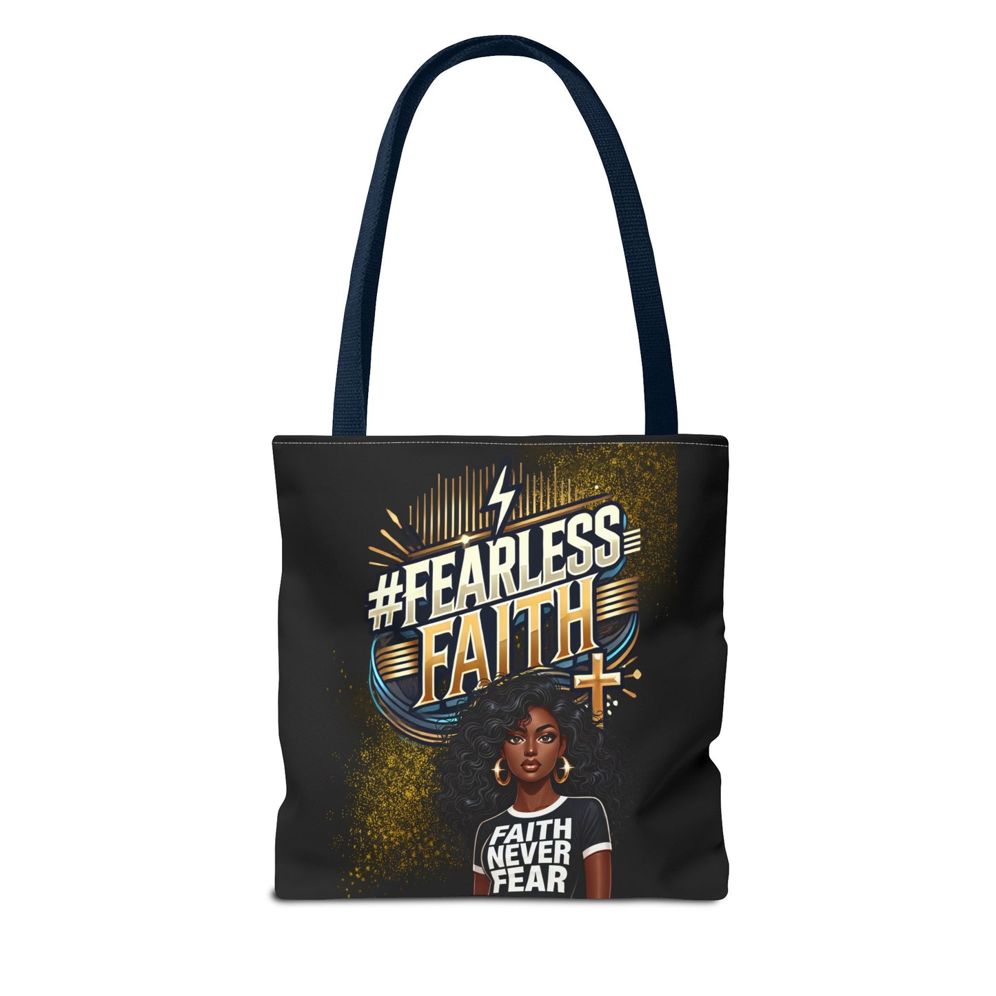 Fearless Faith Tote Bag – Inspirational & Empowering Everyday Carryall