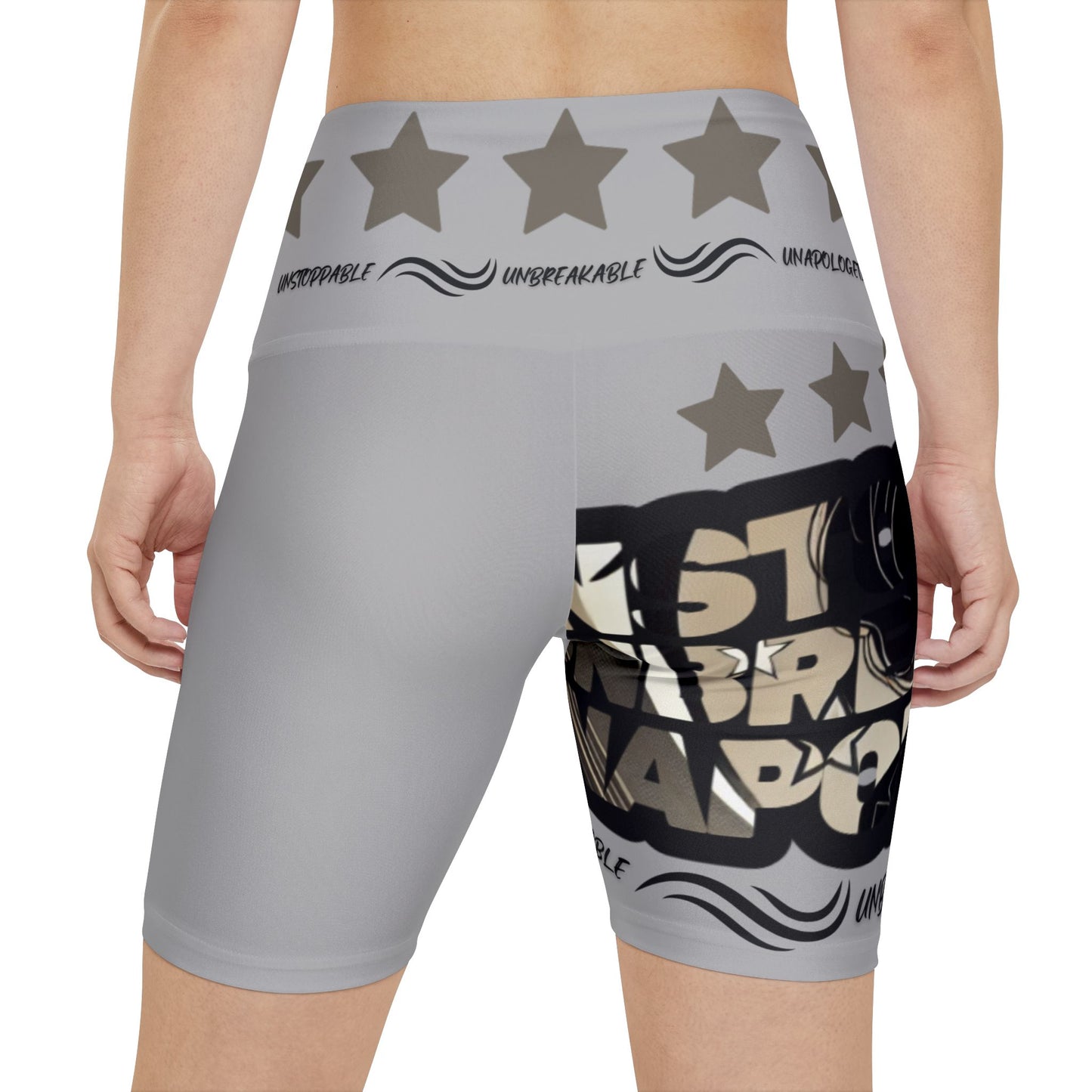 Unstoppable Women's Workout Shorts – Unapologetic Fitness Gear for Confident Athletes