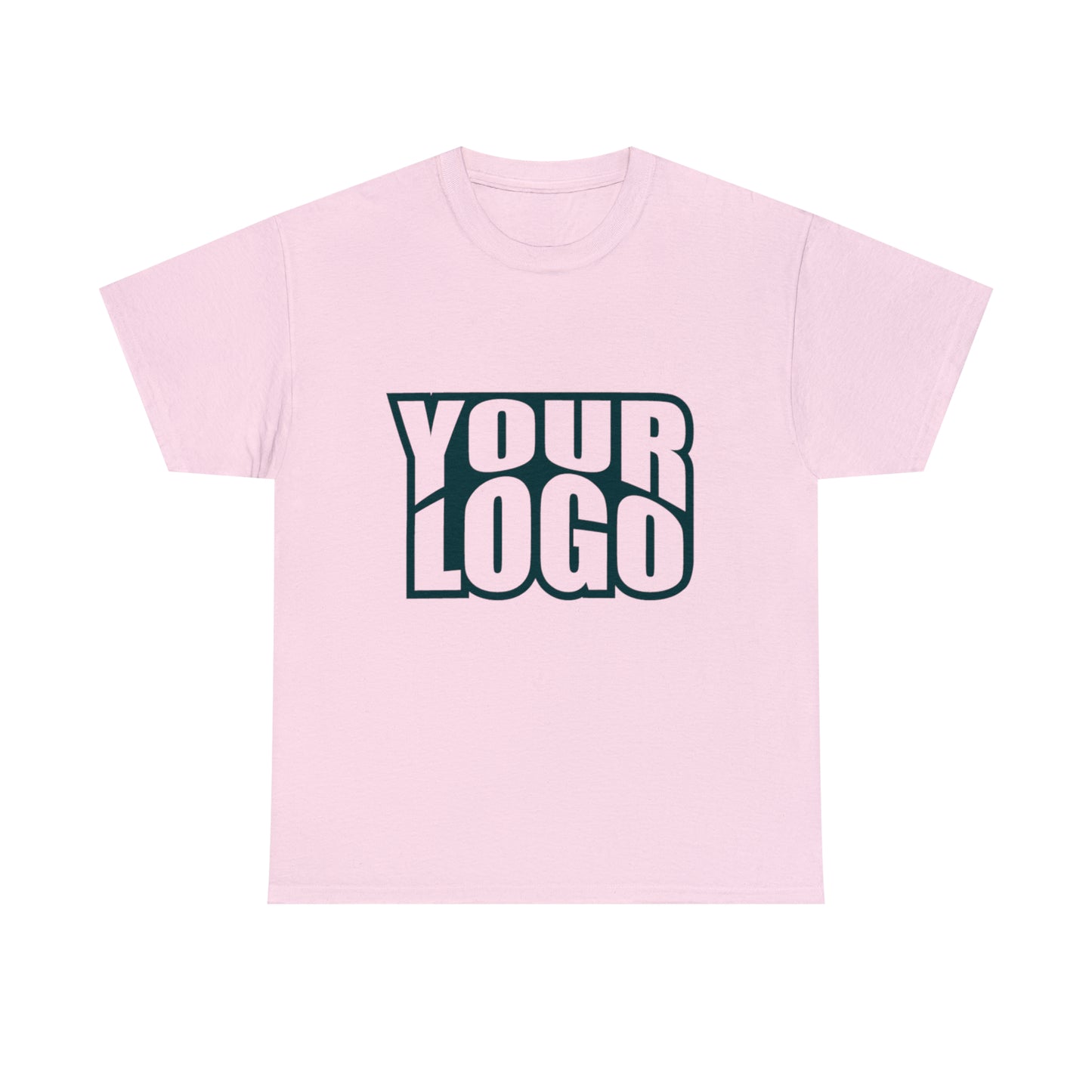 Personalize Company Logo Heavy Cotton Tee