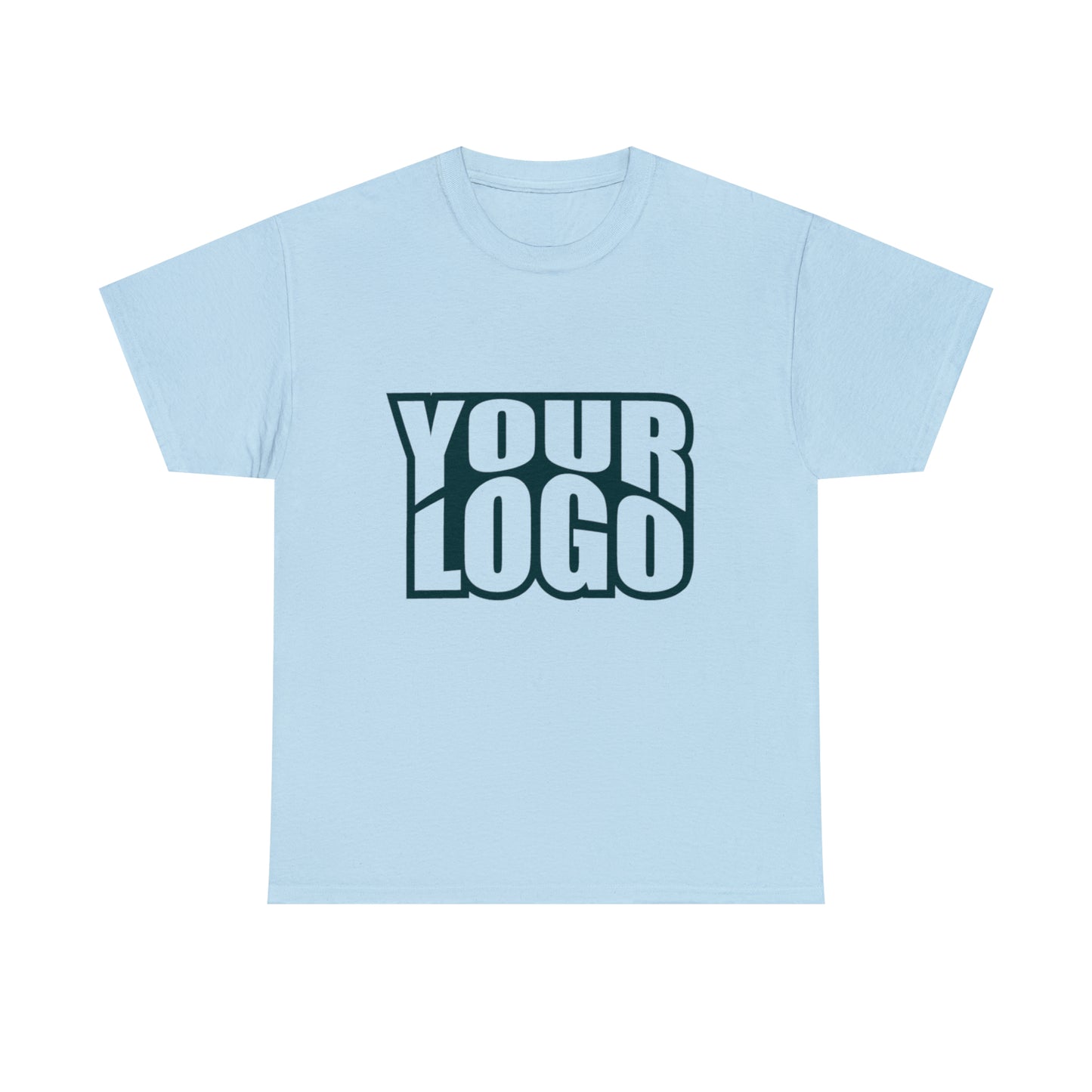 Personalize Company Logo Heavy Cotton Tee
