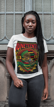 Juneteenth Women's T-Shirt Dress (AOP)