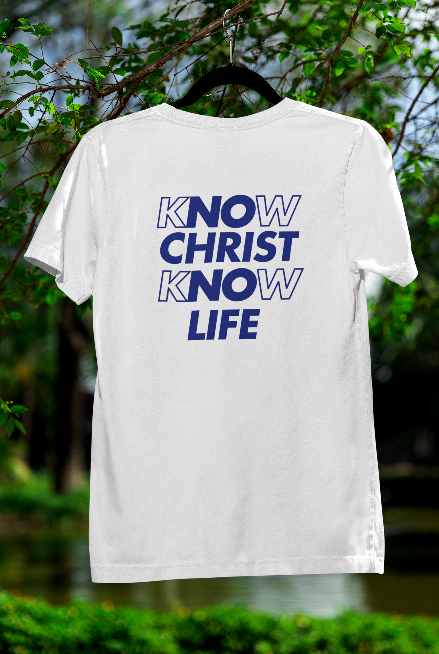 "Know Christ, Know Life" Tee – WTCWS Essentials (Available in All Colors & Sizes)