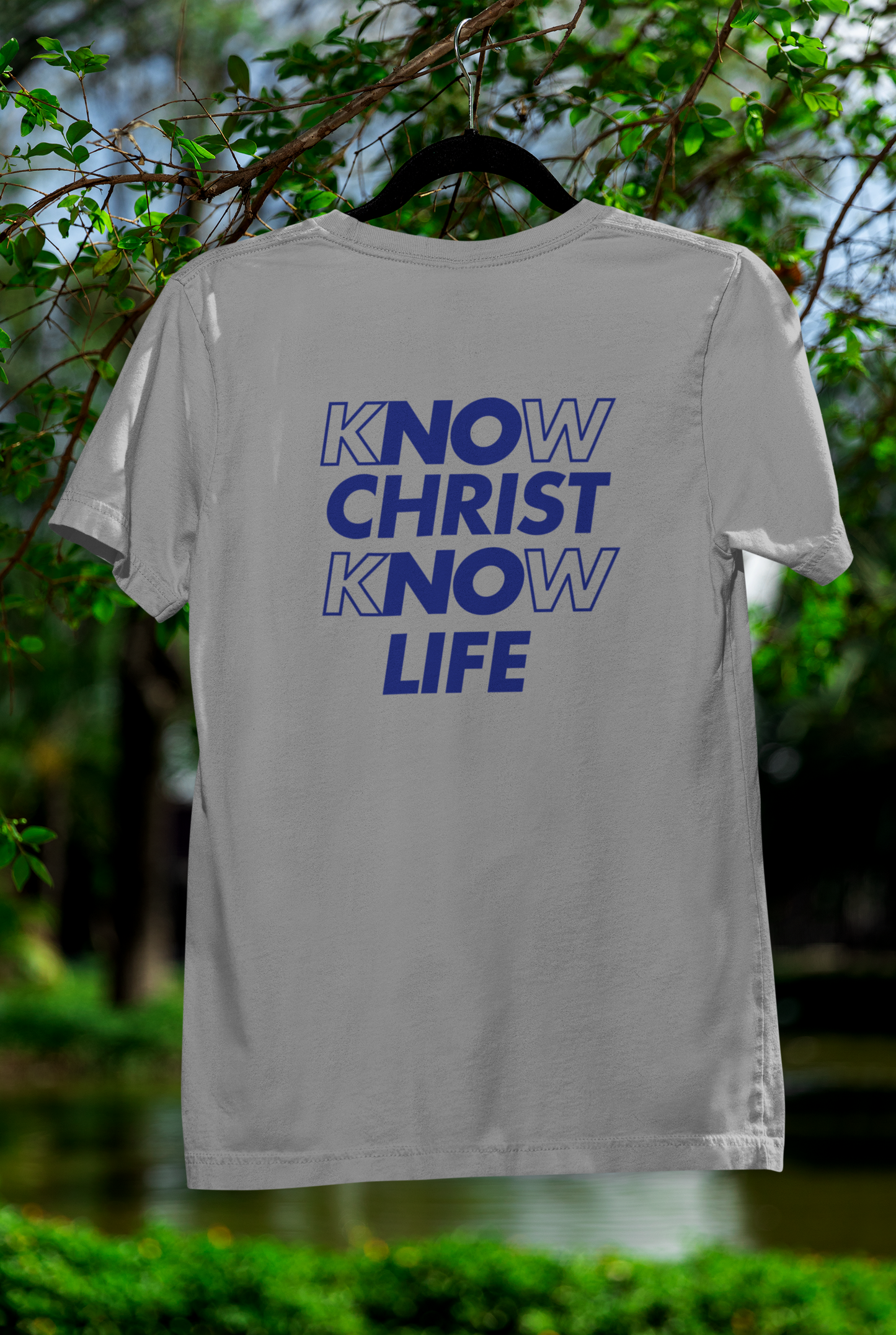 "Know Christ, Know Life" Tee – WTCWS Essentials (Available in All Colors & Sizes)