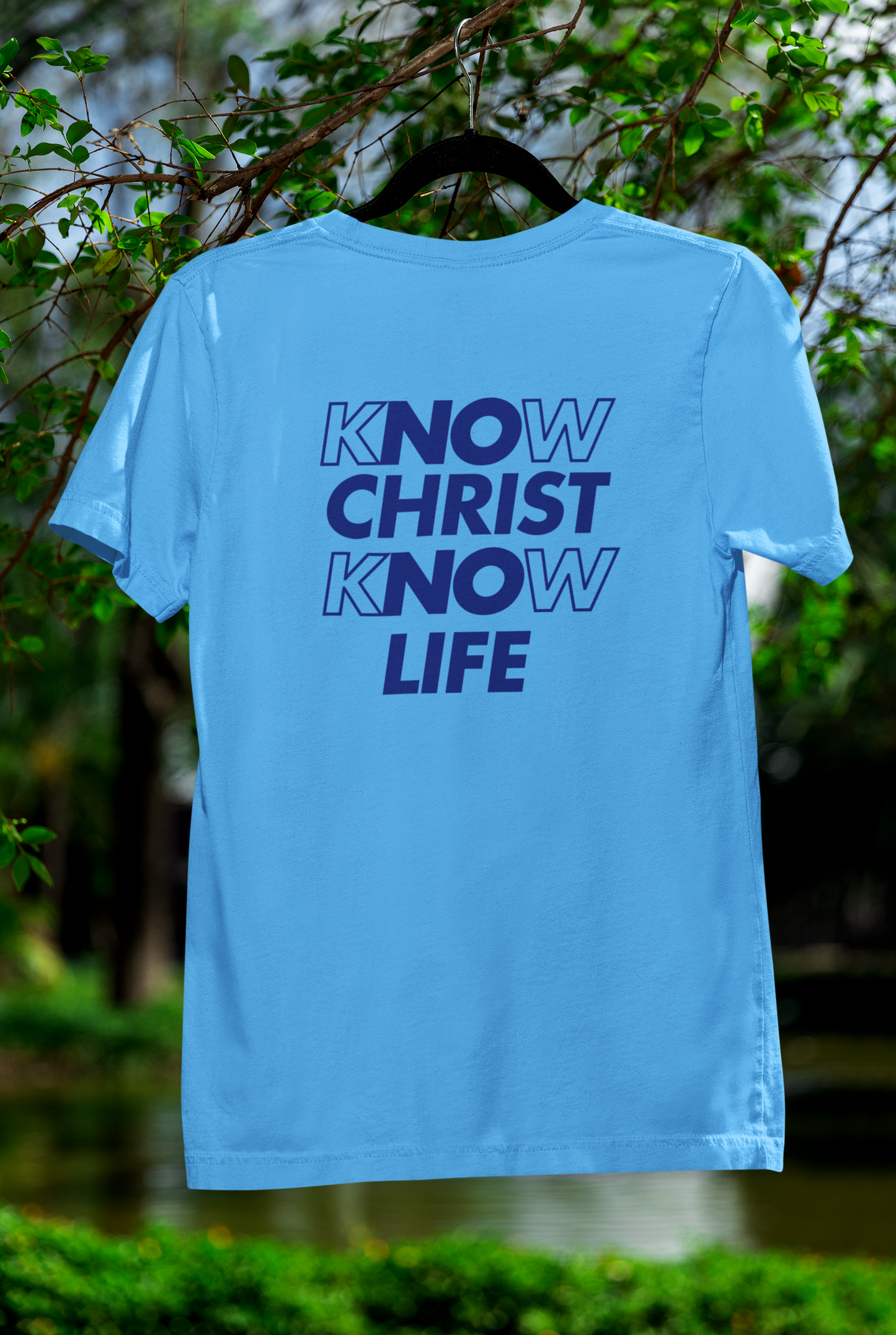 "Know Christ, Know Life" Tee – WTCWS Essentials (Available in All Colors & Sizes)