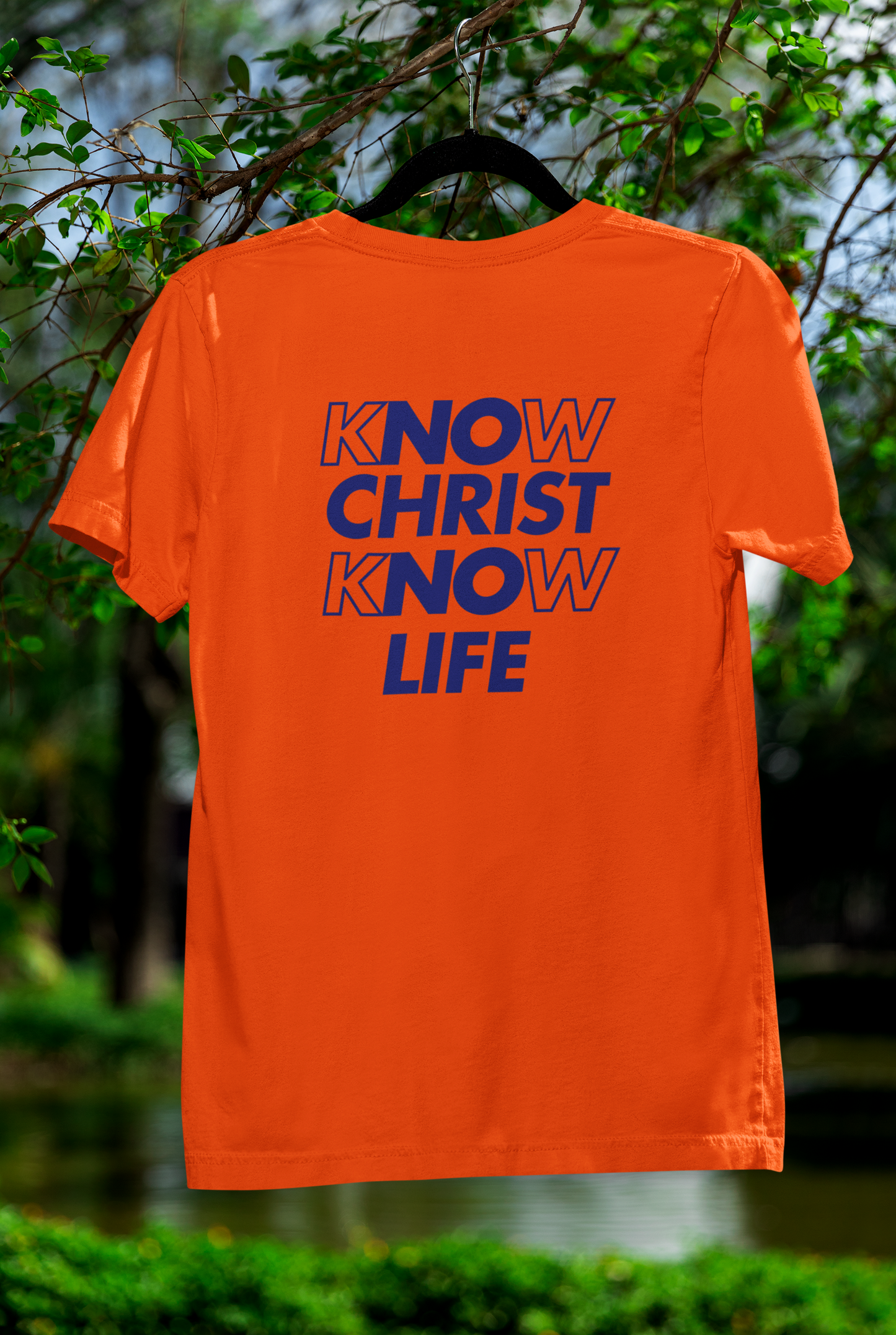 "Know Christ, Know Life" Tee – WTCWS Essentials (Available in All Colors & Sizes)
