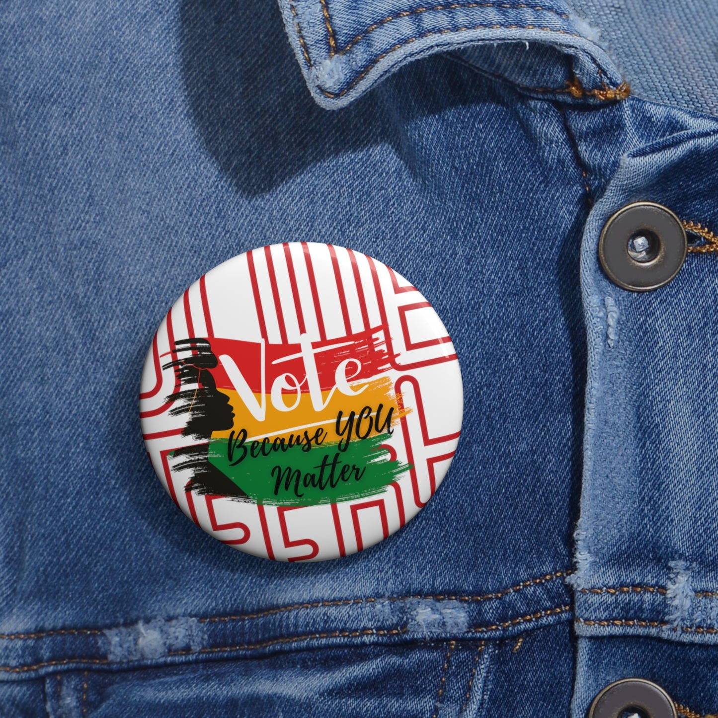Custom Pin Buttons