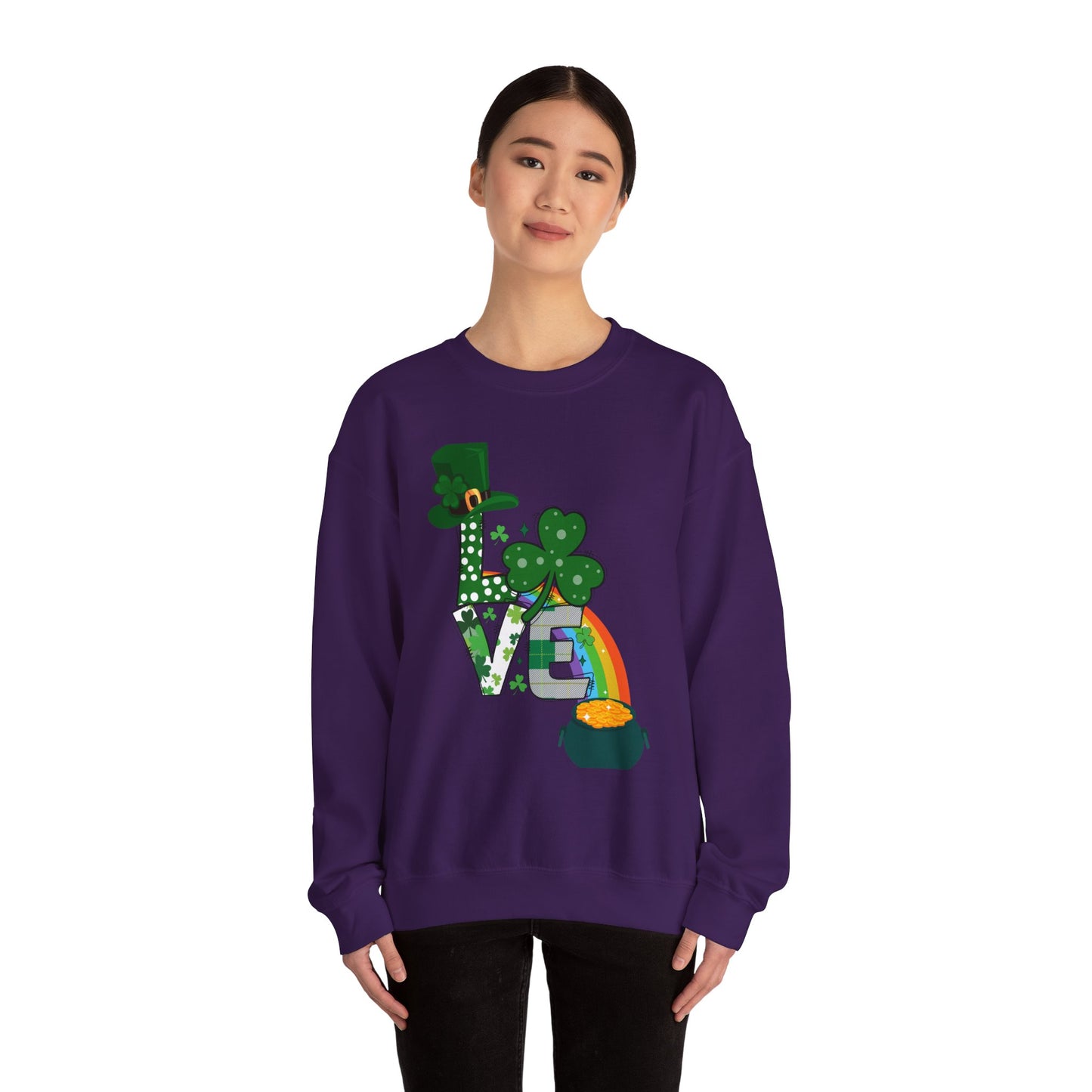 St. Patrick's Day Love Crewneck Sweatshirt