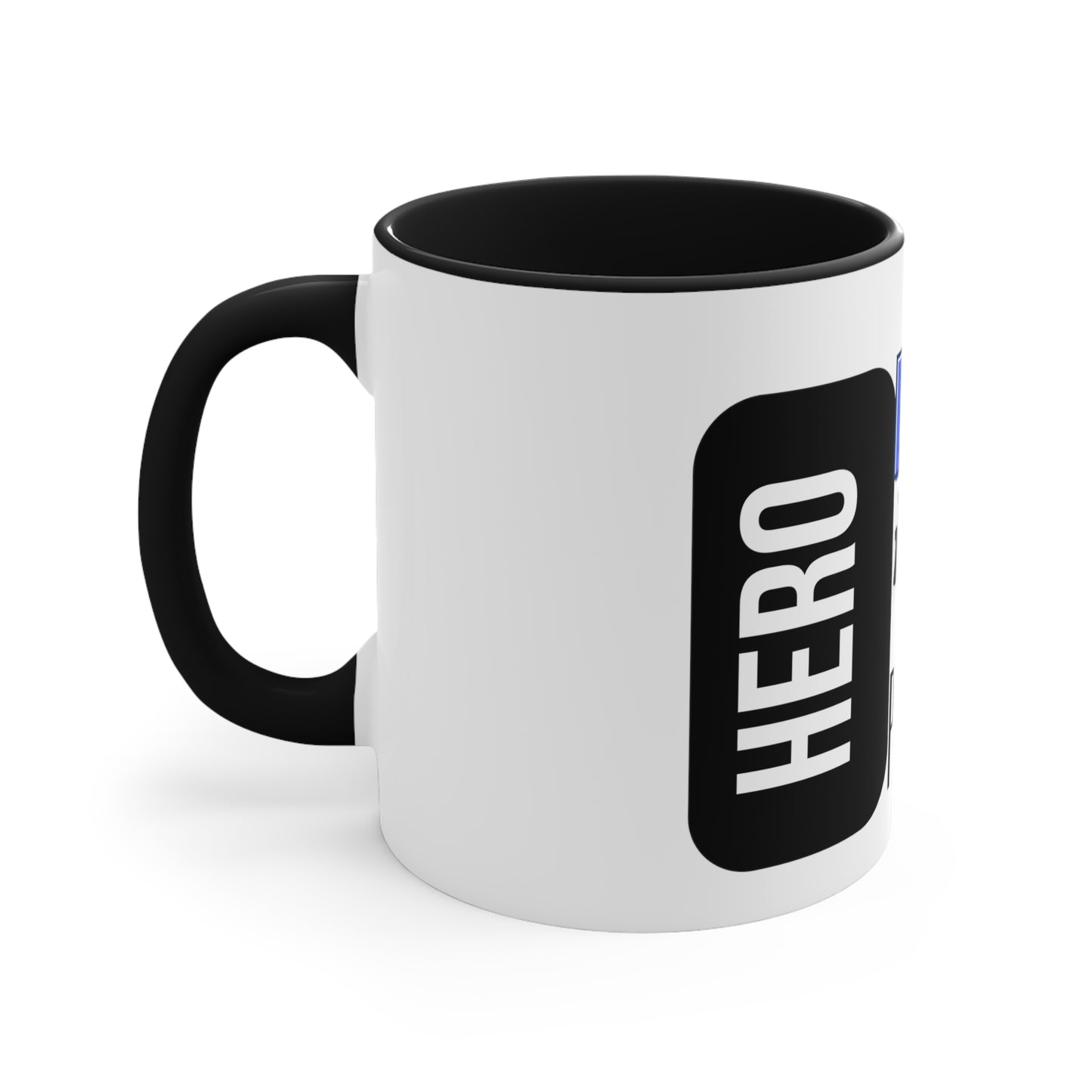 "Hero" Accent Coffee Mug, for him