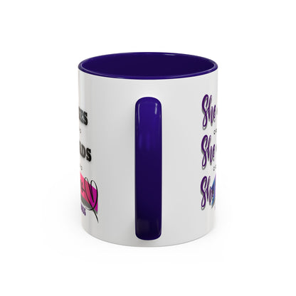 Empowering Lady Boss Mug - Colorful 11oz & 15oz Coffee Cup