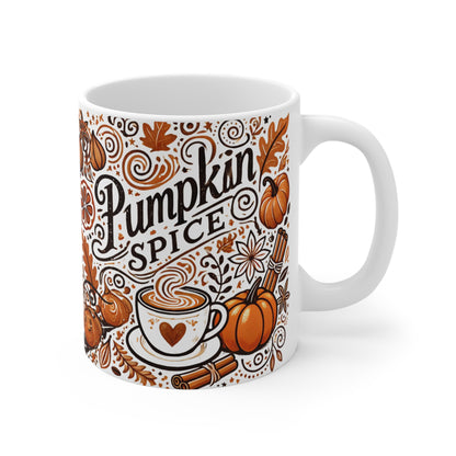 Pumpkin Spice Mug – Perfect Fall Coffee Cup for Autumn Lovers