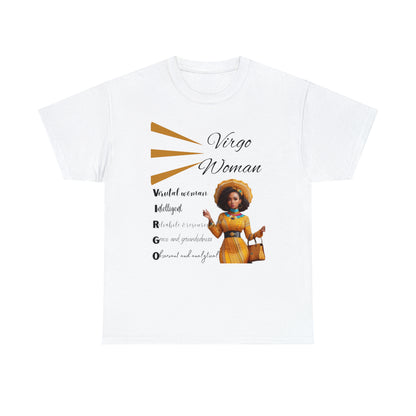 Virgo Woman Heavy Cotton Tee