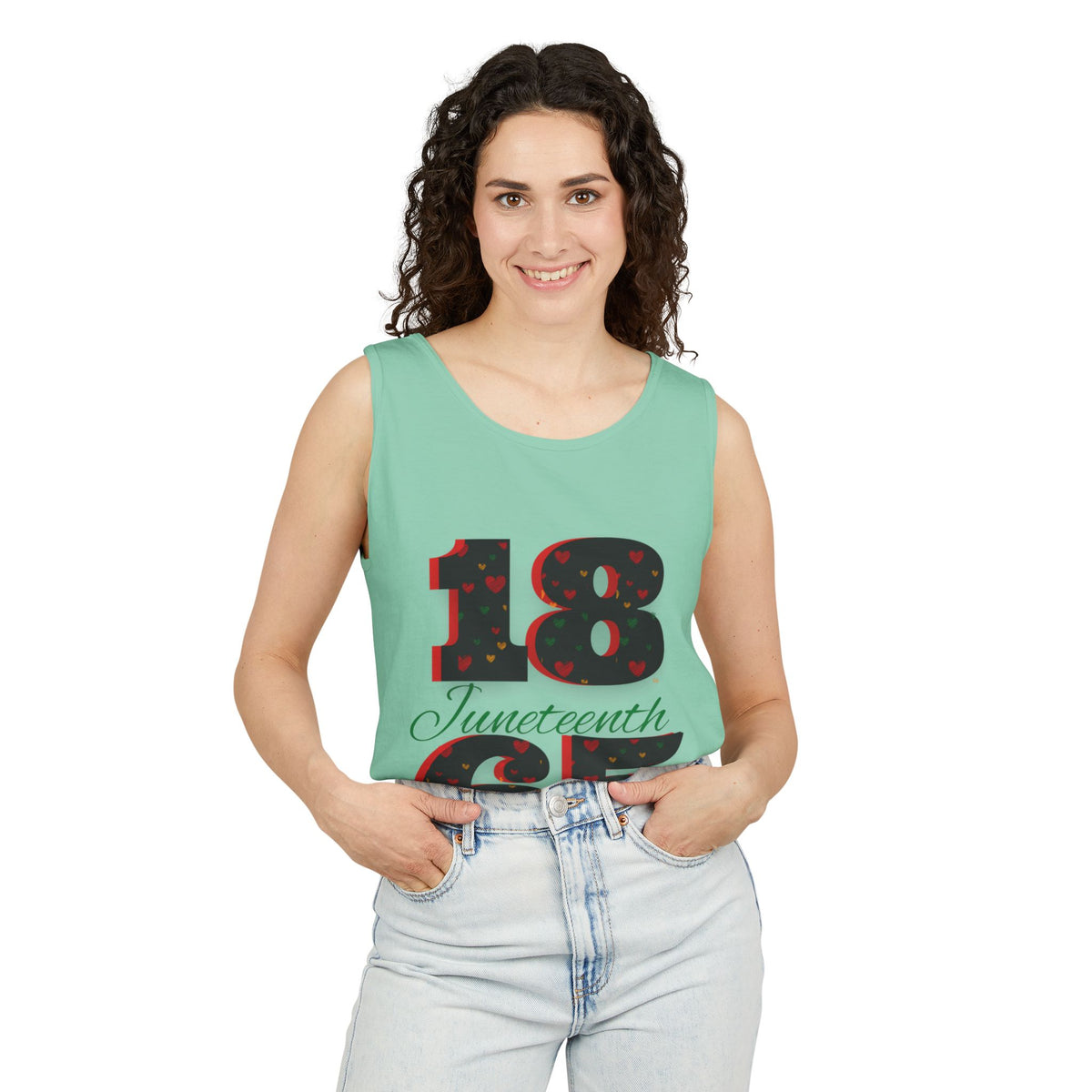 Juneteenth 1865 Tank Top – Black History Celebration Sleeveless Tee