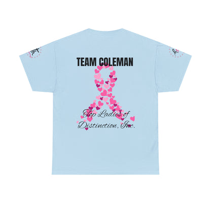 Breast Cancer supporter Unisex Heavy Cotton Tee