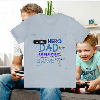 The best dad ever Short Sleeve Tee