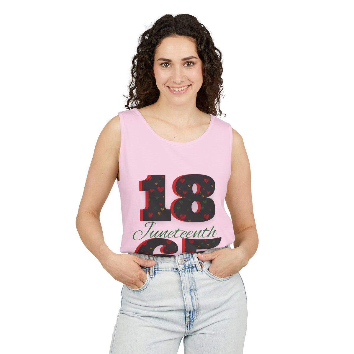 Juneteenth 1865 Tank Top – Black History Celebration Sleeveless Tee
