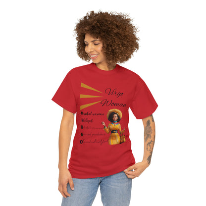 Virgo Woman Heavy Cotton Tee