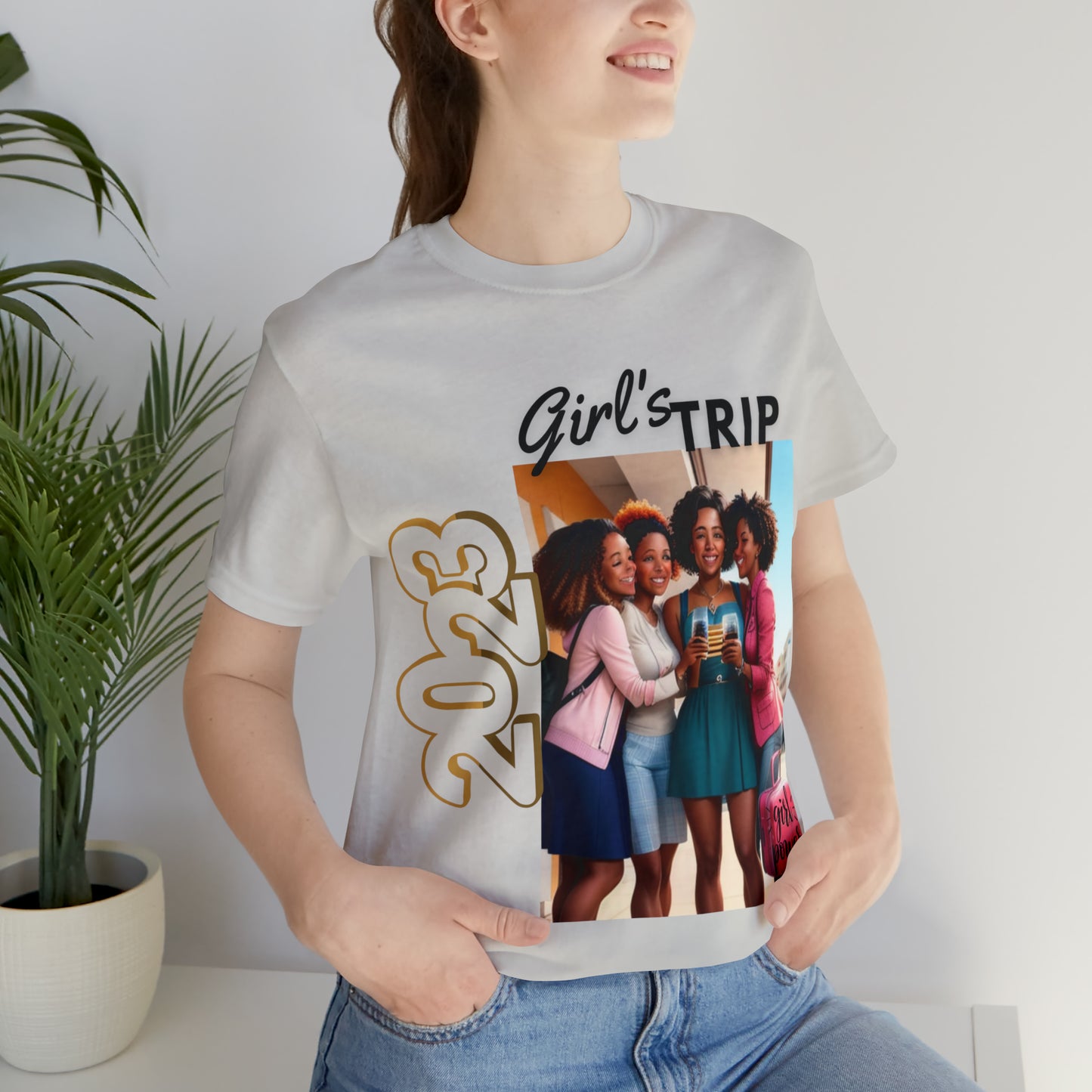 "Girl's Trip" Unisex Jersey Short Sleeve Tee