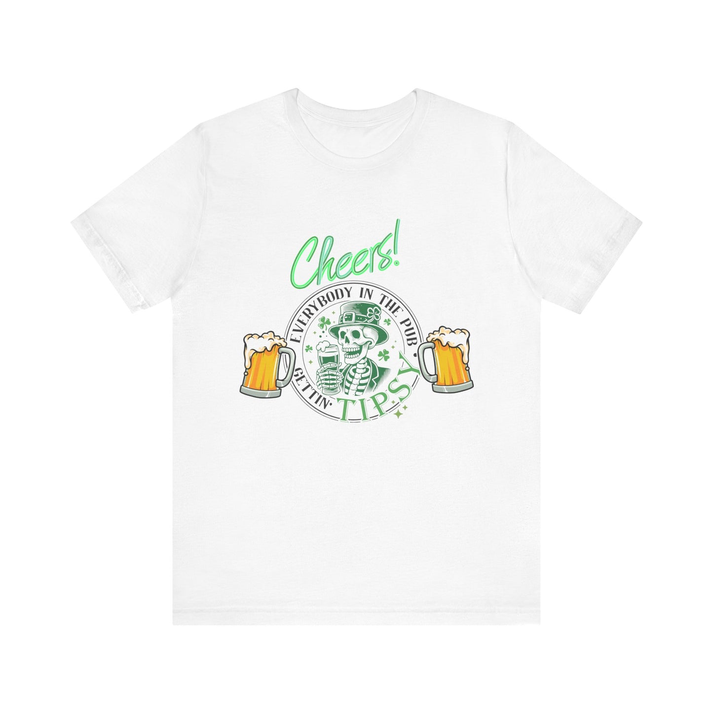 Cheers! St. Patrick’s Day Party T-Shirt – Funny Irish Pub Drinking Tee