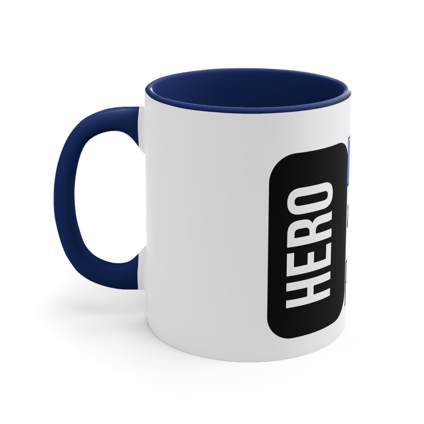 "Hero" Accent Coffee Mug, for him