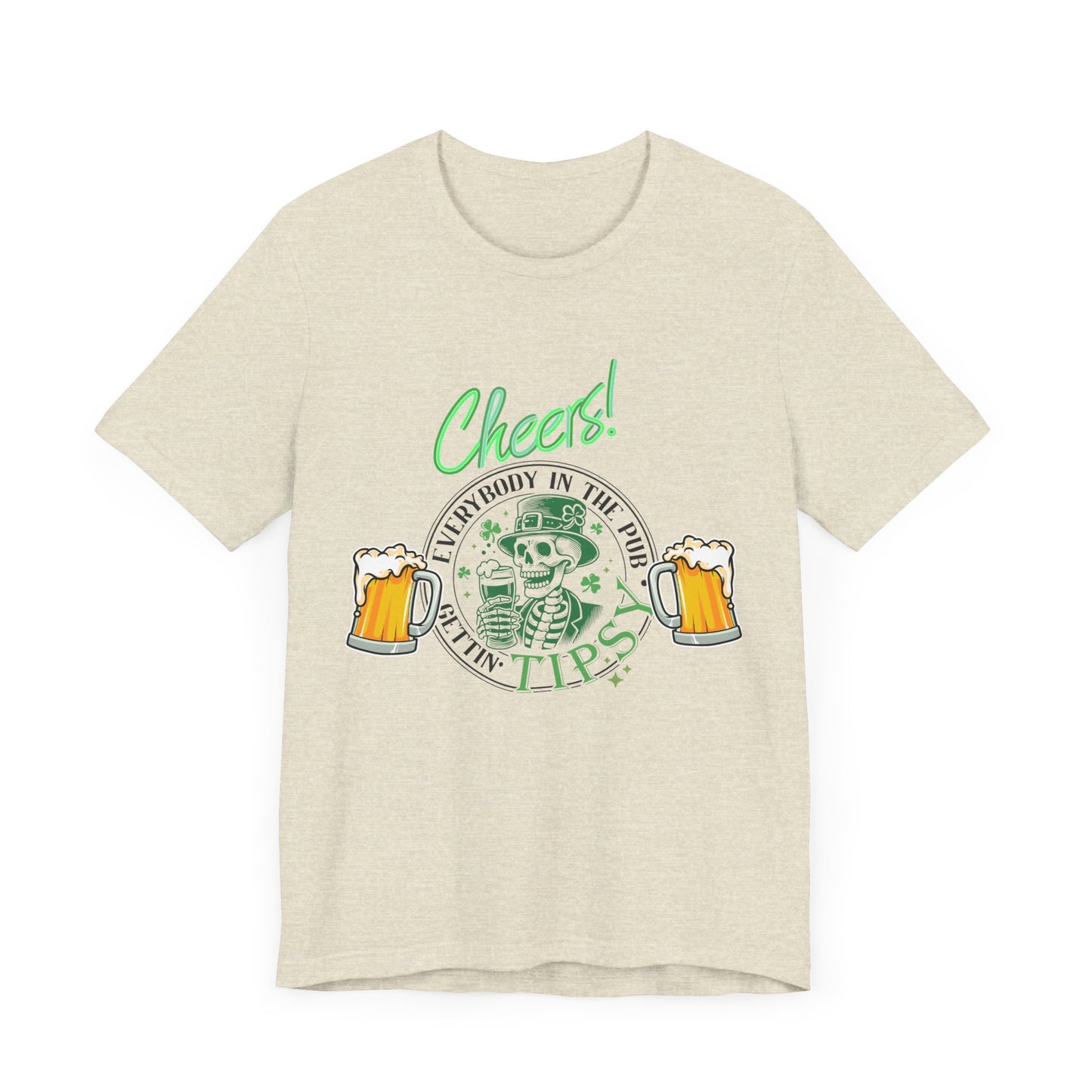 Cheers! St. Patrick’s Day Party T-Shirt – Funny Irish Pub Drinking Tee