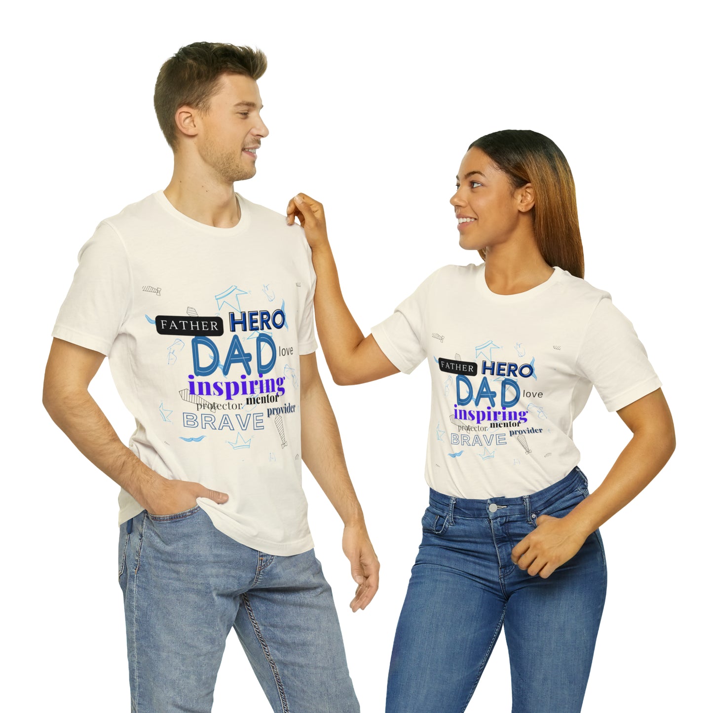 The best dad ever Short Sleeve Tee