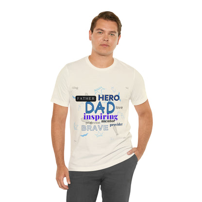 The best dad ever Short Sleeve Tee