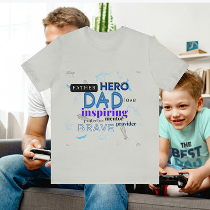 The best dad ever Short Sleeve Tee